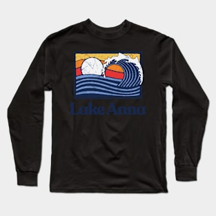 Lake Anna Surfer Beach Wave Long Sleeve T-Shirt